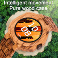 Minimalist et Multifonctionnel Neutre Montre Sandalwood