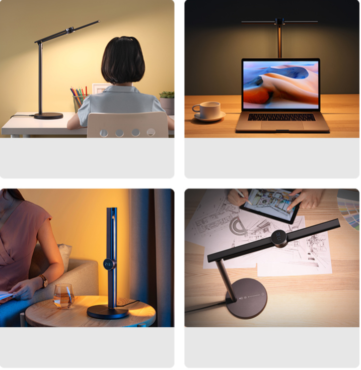 Bureau étudiant Protection des yeux Lampe de lit de chambre à coucher à lecture pliante