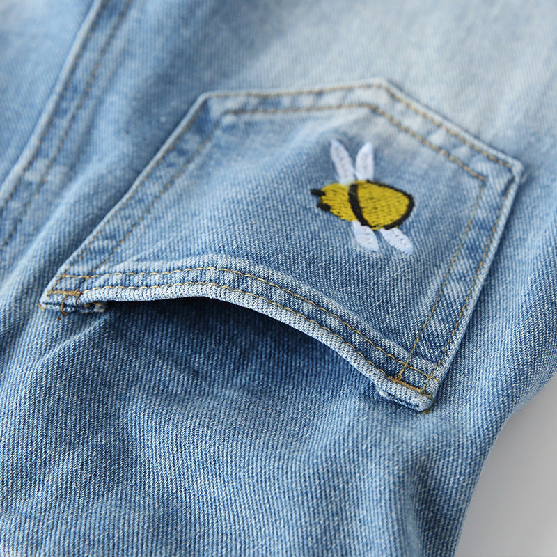 Jeans denim Western-Style pour filles