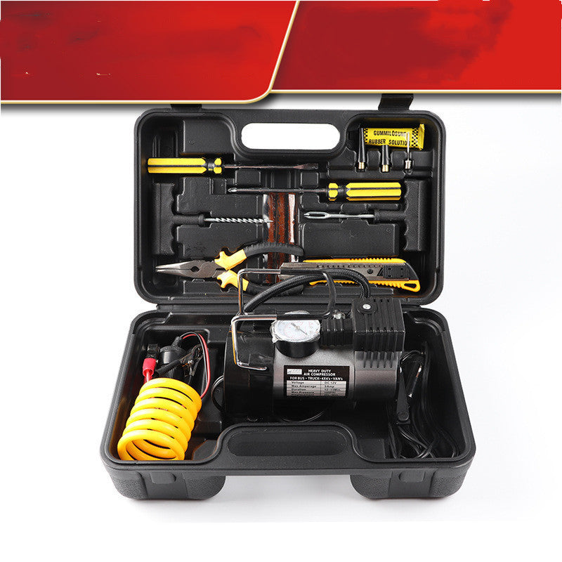Kit de réparation de pneus électriques multifonctions Boîte à outils