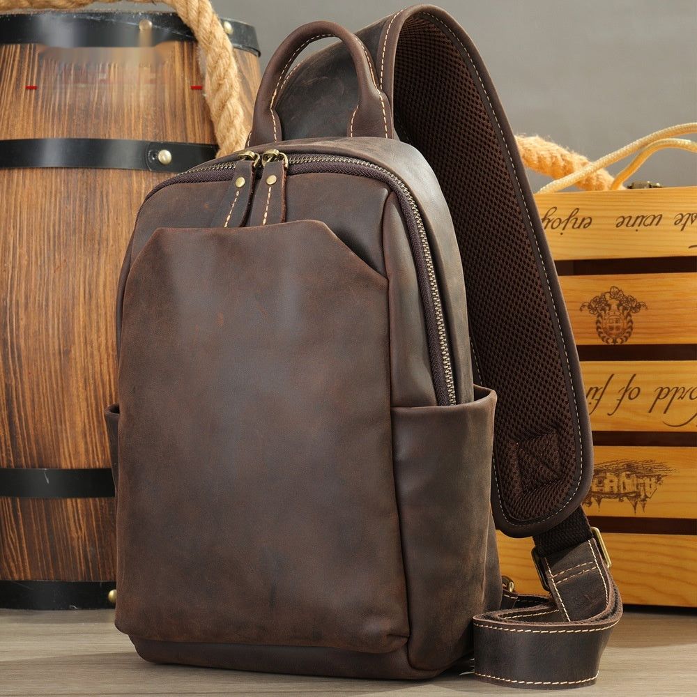 Sac de coffre de voyage occasionnel pour hommes Retro
