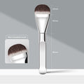Fondation en forme de langue Brosse à tête plate de maquillage sans couture ultra-mince