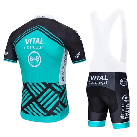 Vital Sports Hommes Black JERSEY SHORTS Bib Set