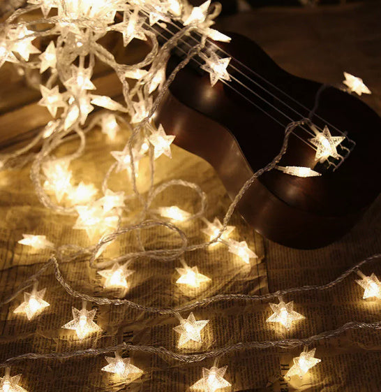 LED Star Light String Décoration de vacances en plein air 3 M