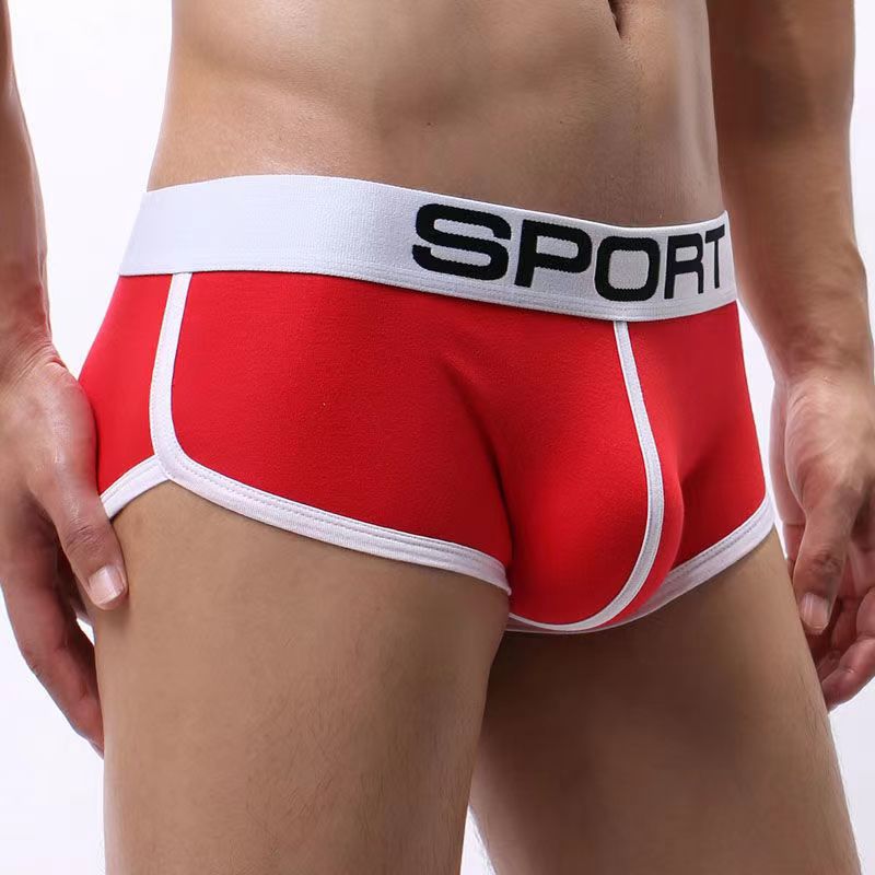 Sous-vêtements respirants en coton stretch homme de mode