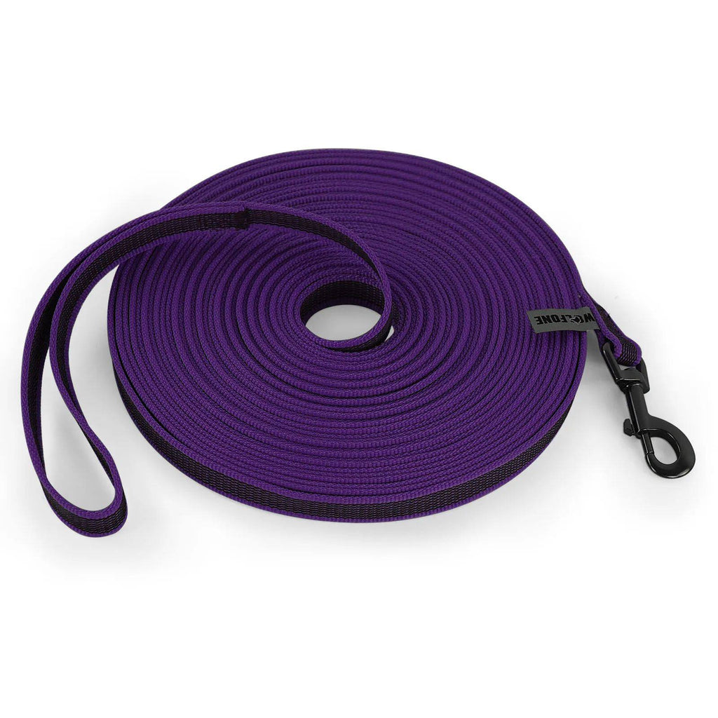 Moyen Petit chien long laisse Latex Silk Eas