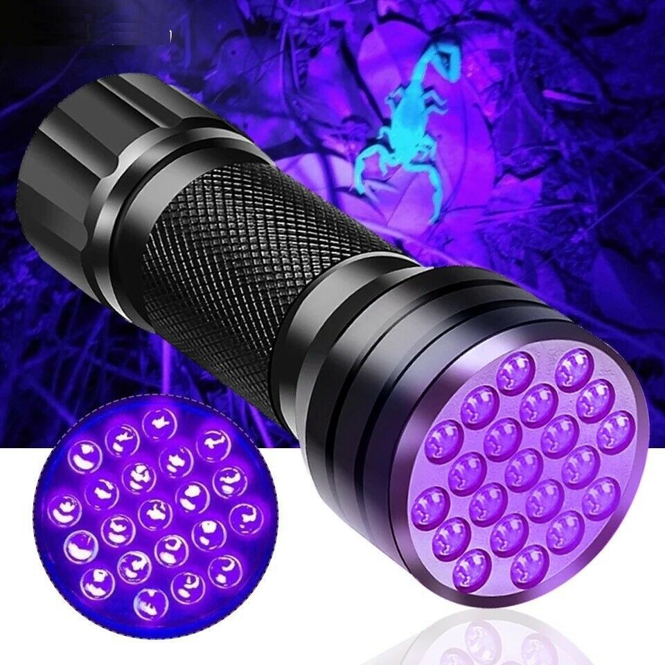 Multifonctionnel détecteur de contrefaçon lampe de poche LED UV