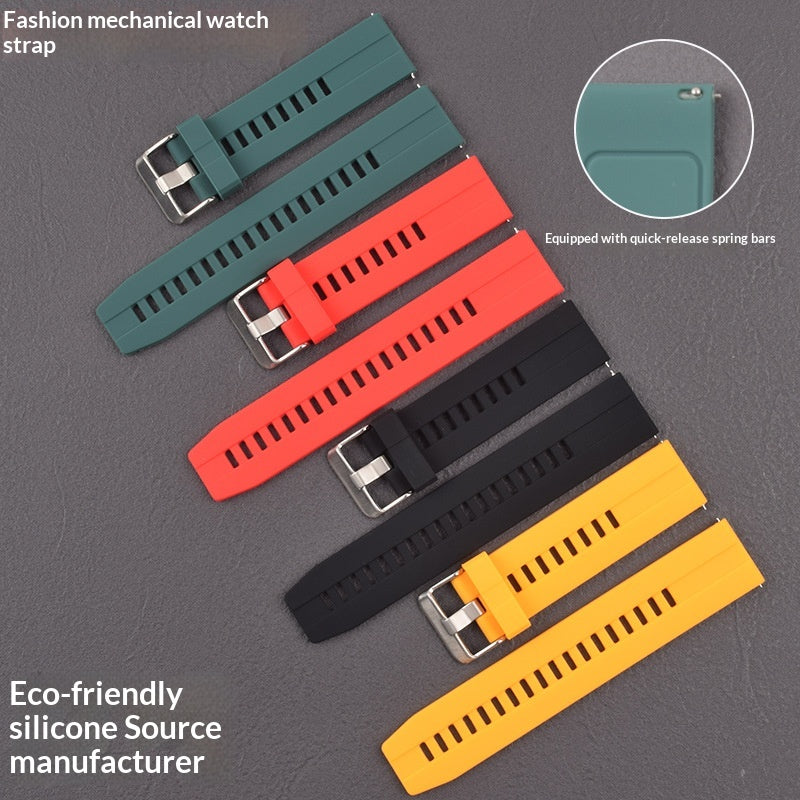 Convient aux bracelets de montres en silicone