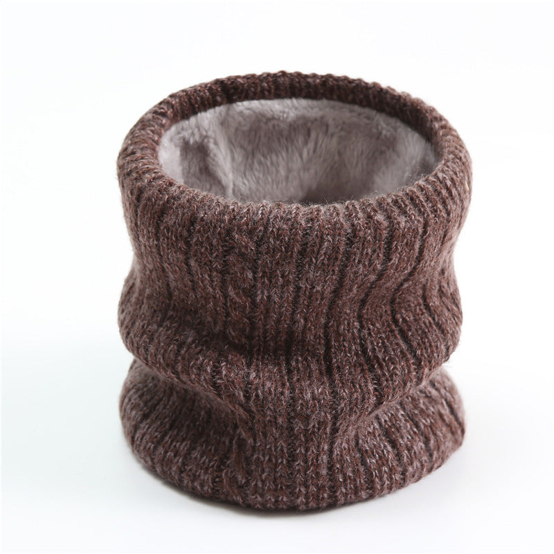 Écharpe de tricot à bande large pour hommes