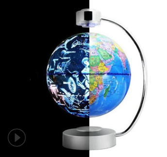8 pouces globe magnétique suspension bureau décoration cadeau entreprise nouveauté anniversaire créatif