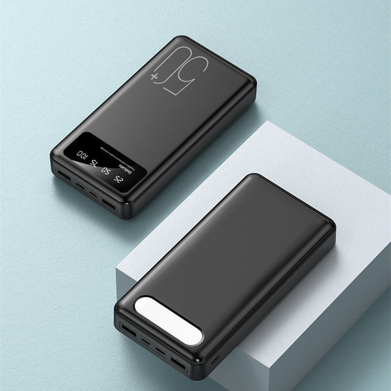 Charge rapide 50000 MA grande capacité Portable Puissance Portable Extérieur