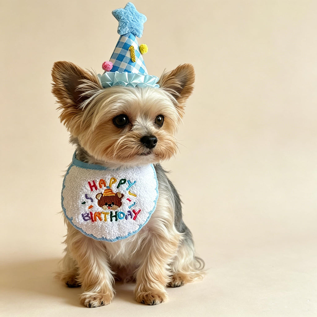 Fournitures pour fête d'anniversaire de chat