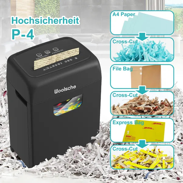 Papier Woolsche Shredder pour la maison