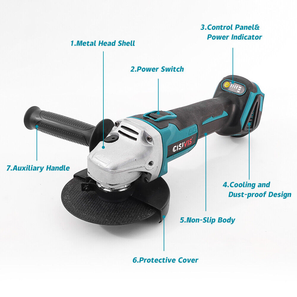 Grinder d'angle de 125 mm