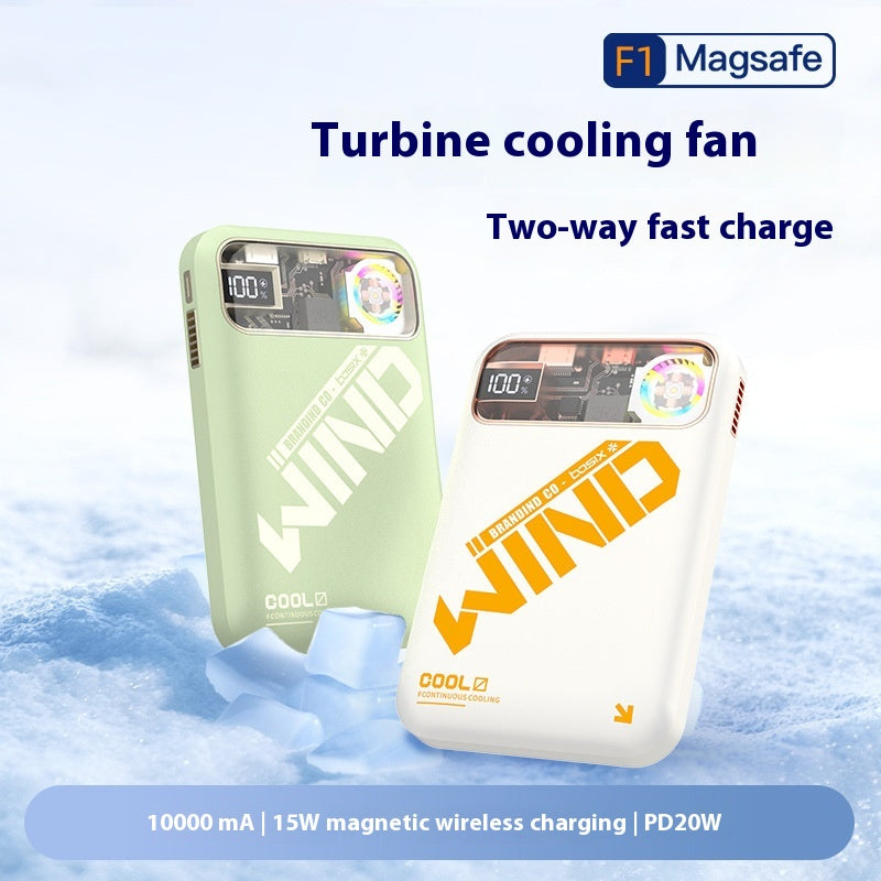 Alimentation du ventilateur de refroidissement sans fil magnétique