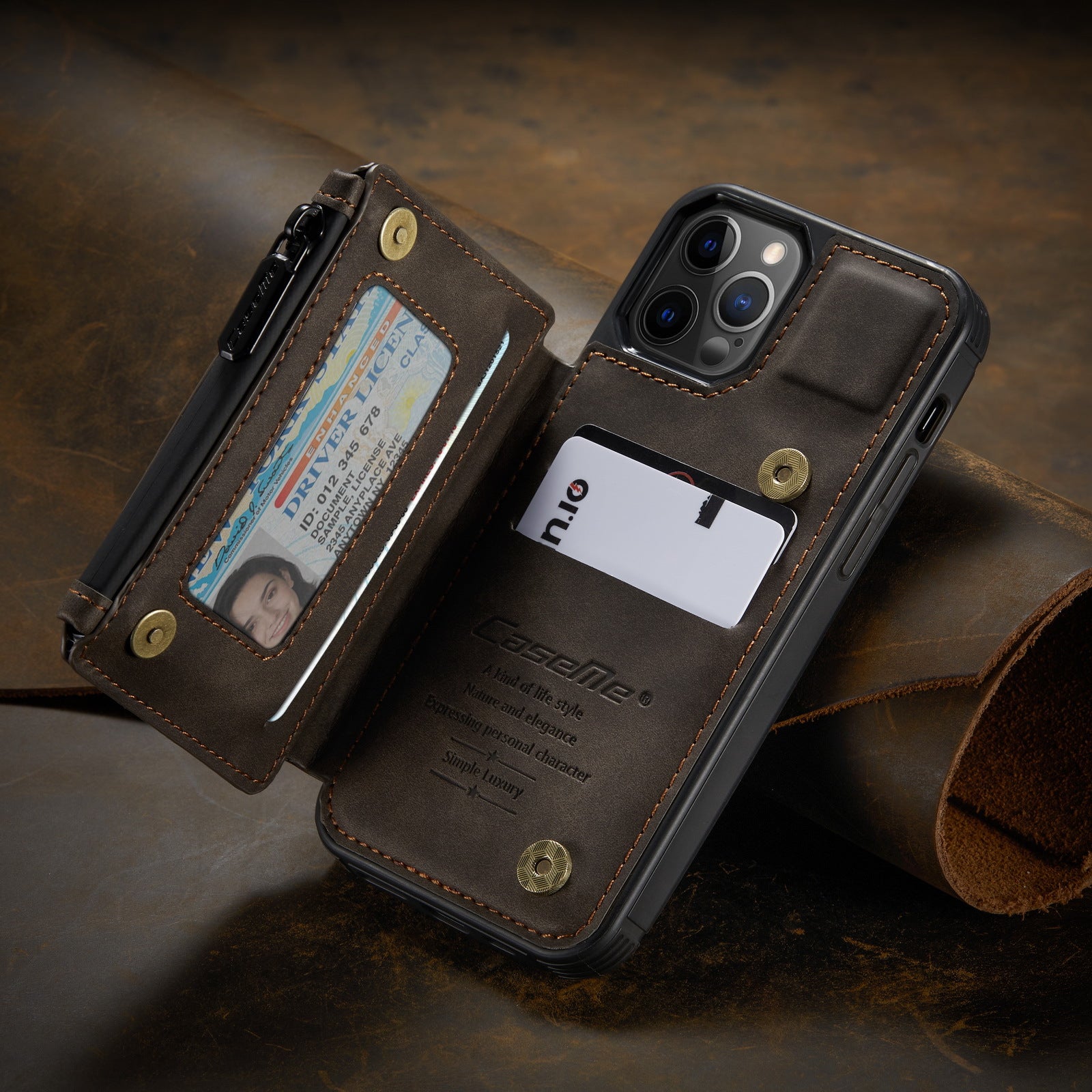 Housse de téléphone mobile Brosse antivol Holster de téléphone mobile