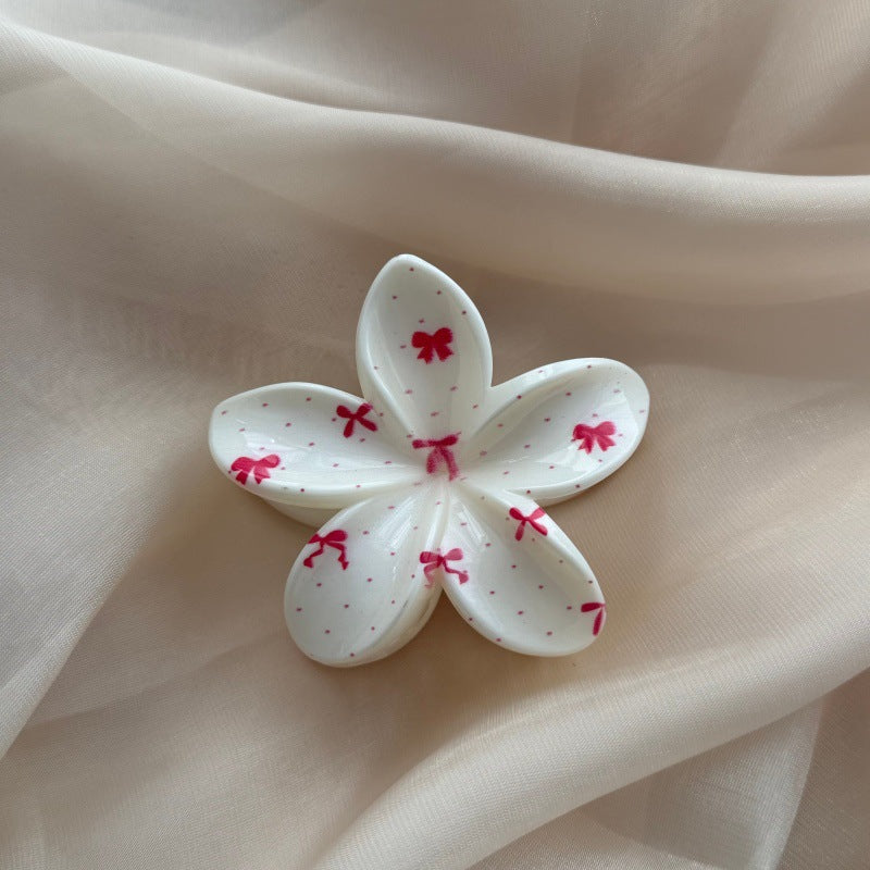 Femmes Empreinte florale Coiffure