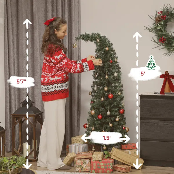 Arbre de Noël artificiel de 5 pieds (pas d'expédition en week-end)