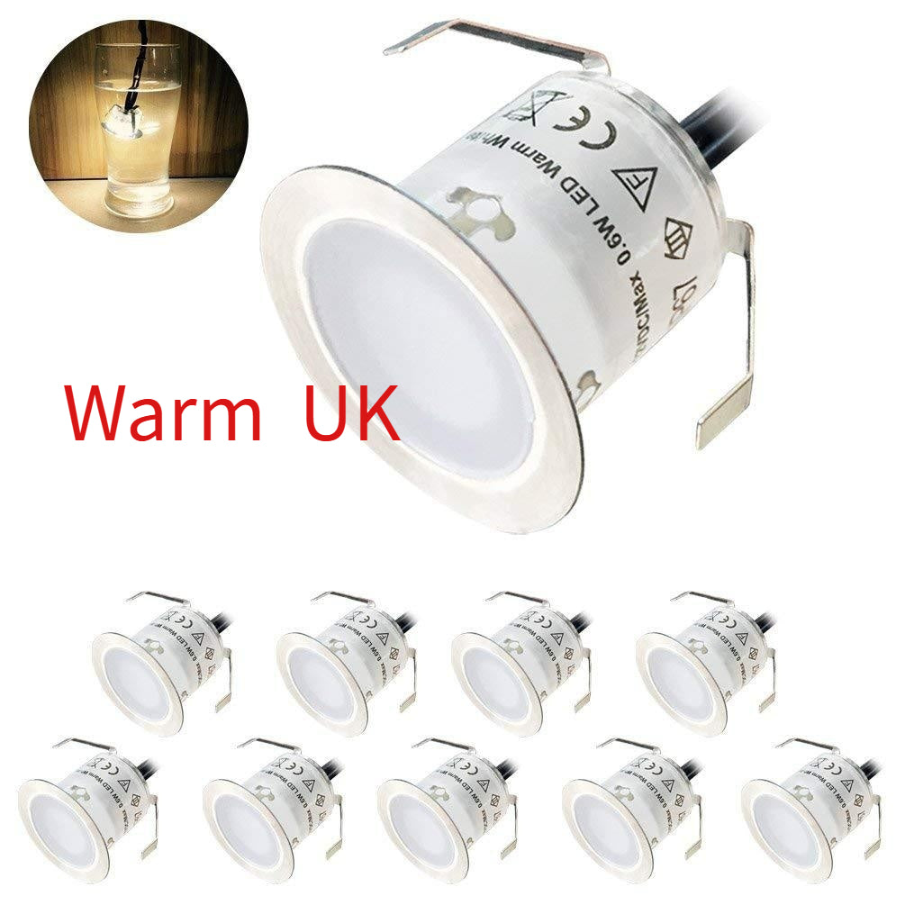Mode simple Courtyard Deck Acier inoxydable Lampe souterraine