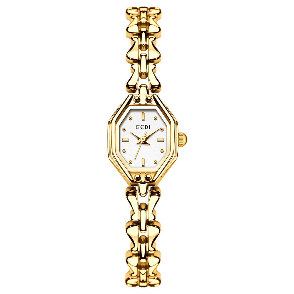 Montre Quartz de luxe Octagonal