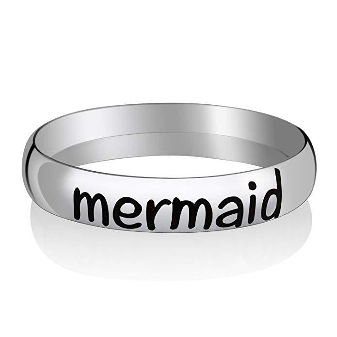 Hommes et femmes Élégante bague inspiratrice minimaliste