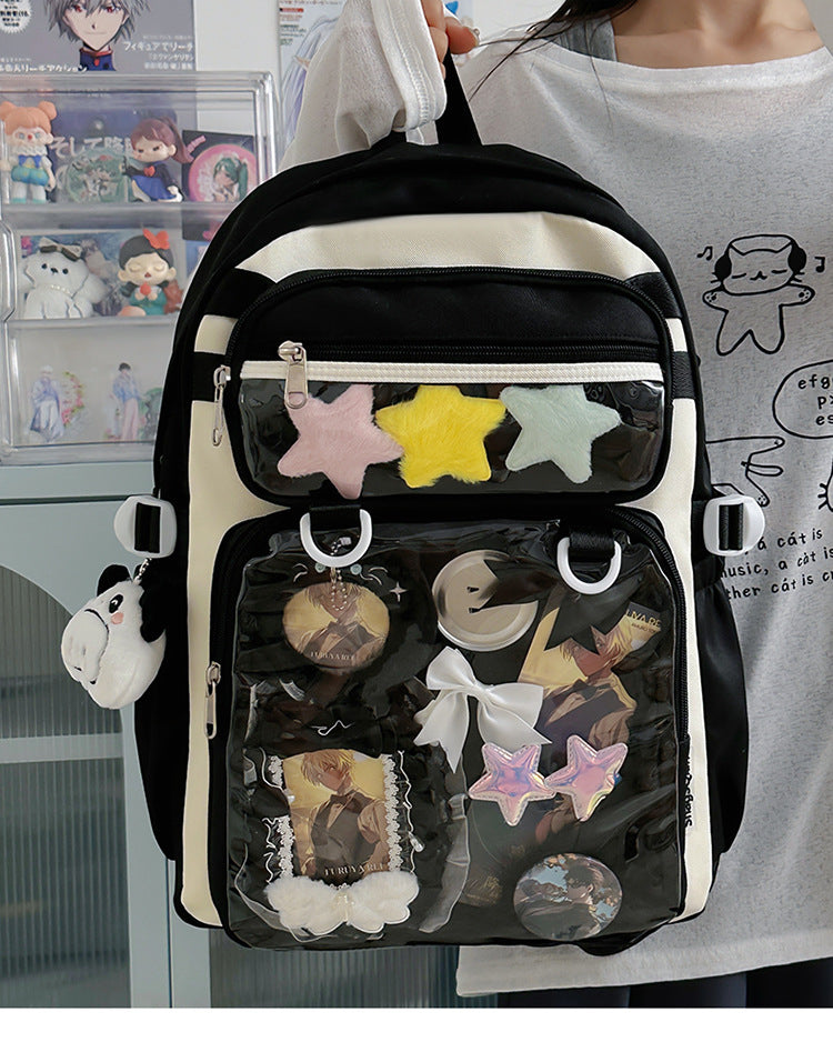 Sac à dos polyvalent japonais Sheer Léger Simple