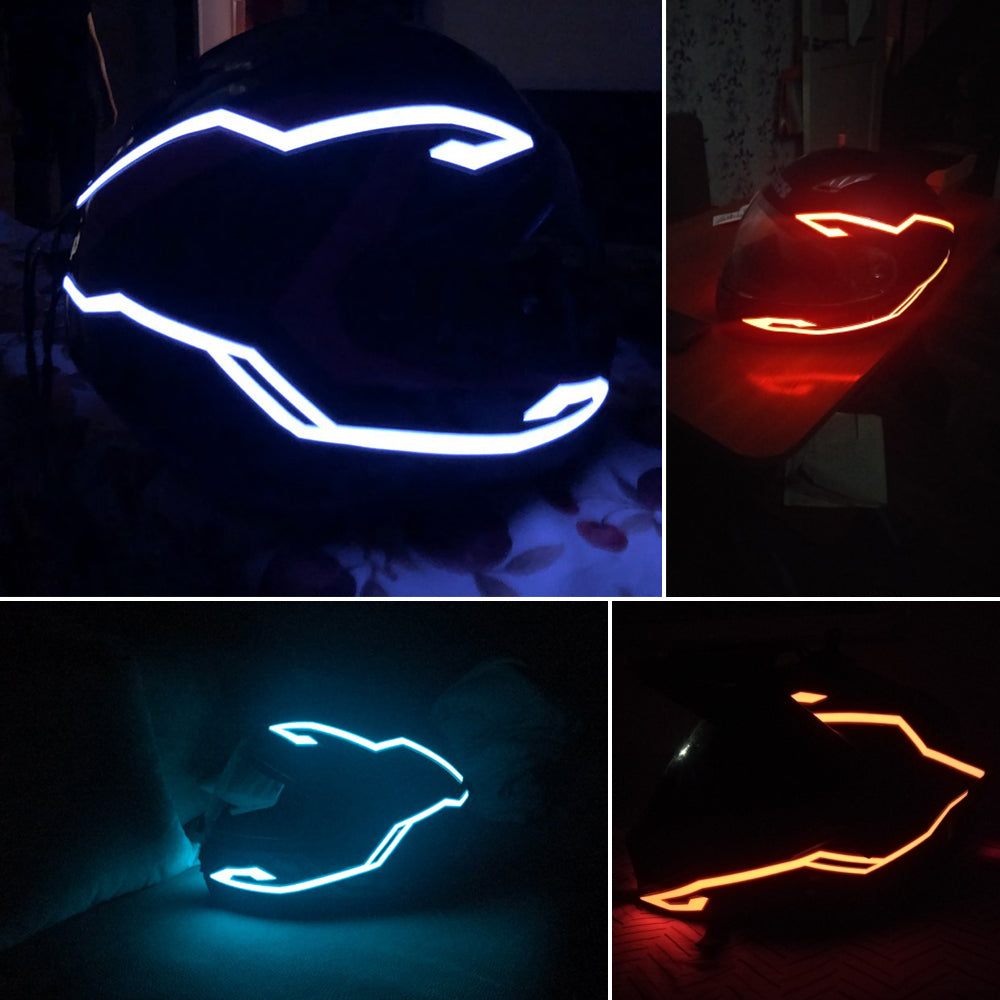 Barre lumineuse casque