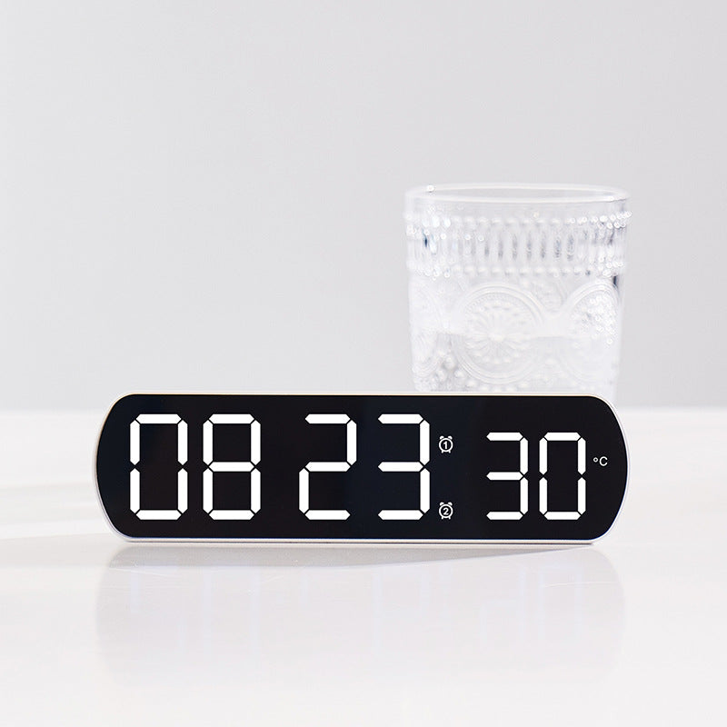 Horloge LED multifonction avec température et seconde main