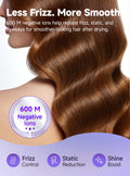 Séchoir à cheveux, Séchoir à cheveux ionique professionnel pour séchage rapide, faible bruit et silencieux, léger