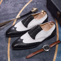 Brogues européennes et américaines pour hommes d'affaires et occasionnels portant des orteils pointus