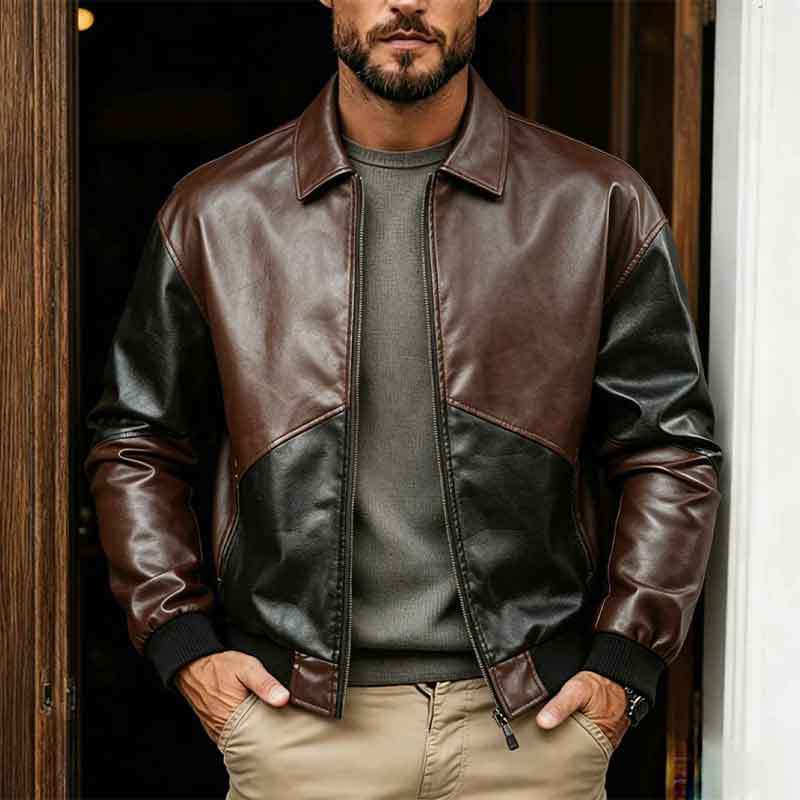 Veste de mode 3D haute rue simple à l'écart de style américain retro taille UE