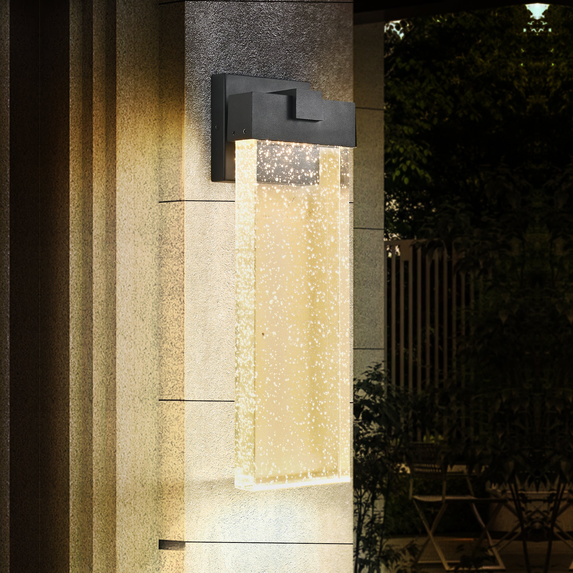 18"(H) 1-pack 12W Modern Outdoor Wall Light luminaire