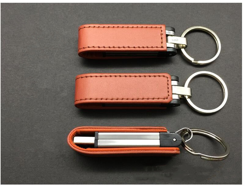 Leather U Disk 16G Porte-clés U Disk 32G