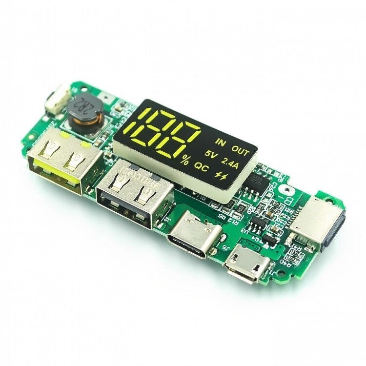 Module de charge d'affichage numérique de batterie au lithium