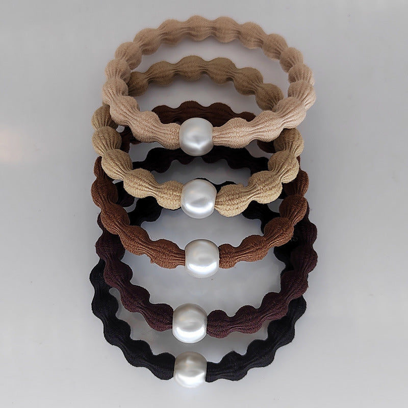 Corde de cheveux Doudou et cercle de cheveux en nylon-5 pièces