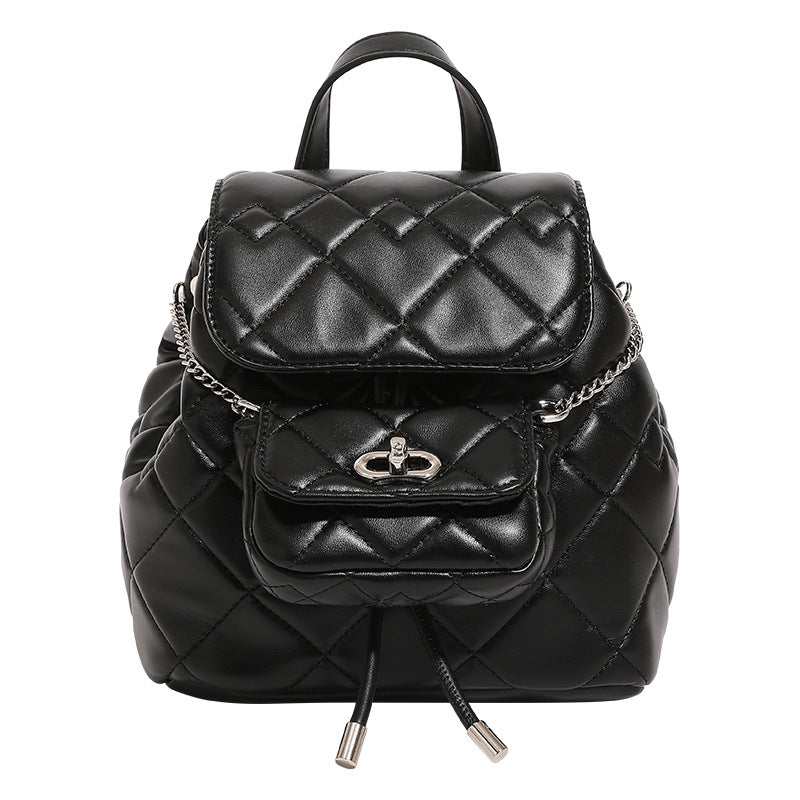 Sac à dos pour femmes Niche-Design Soft Chain Multi-Use