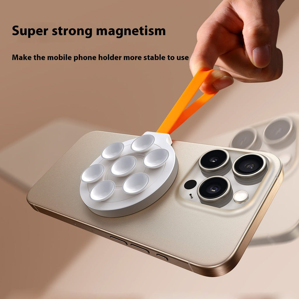 Silicone Sucker Support de téléphone magnétique fort