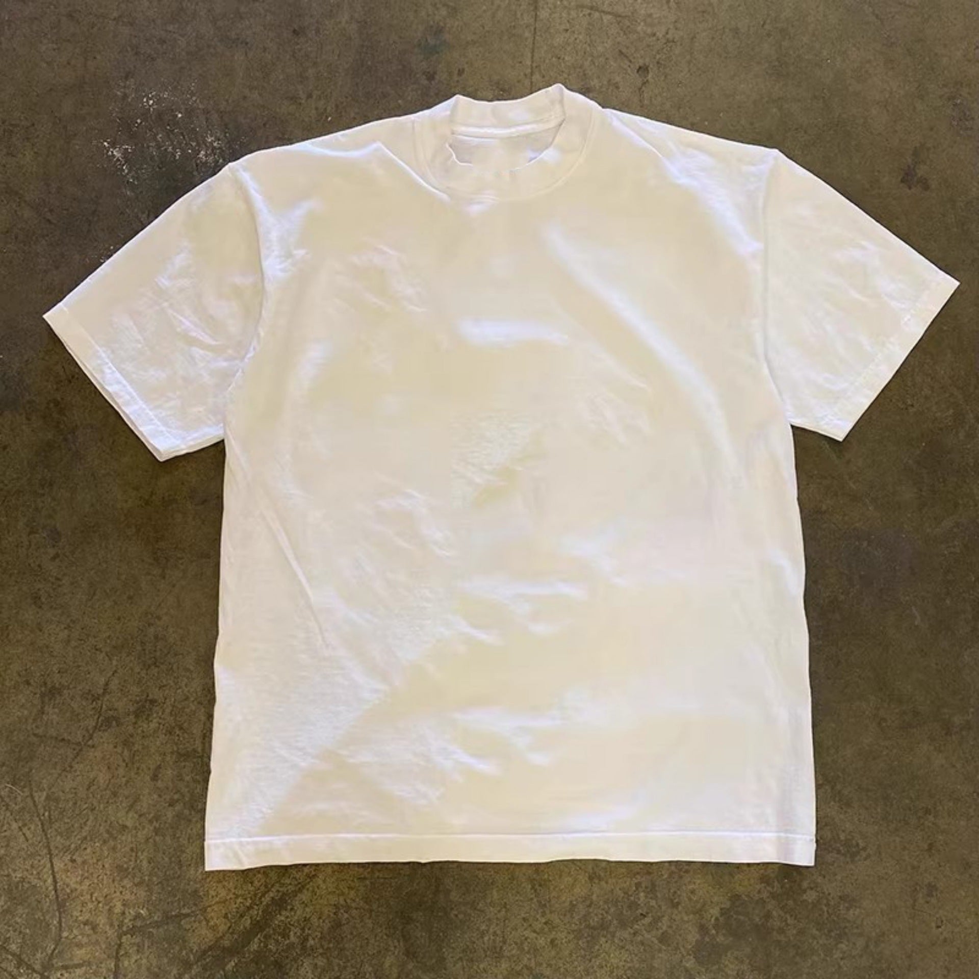T-shirt à manches courtes en coton casual pour couples