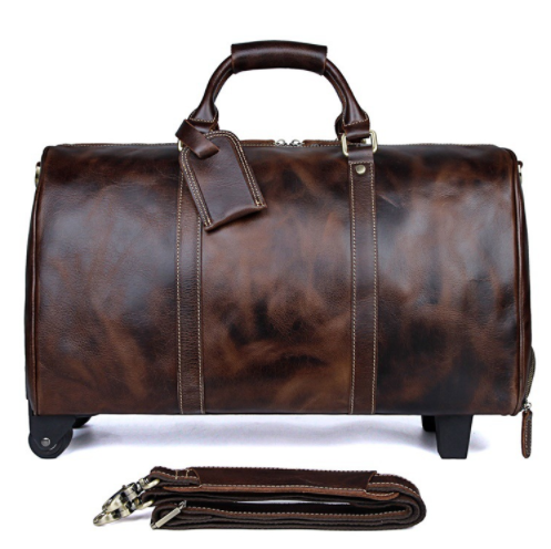 Sac de voyage Cowhide de grande capacité