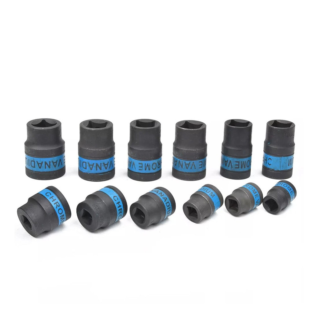 Ensemble de socket à clé à cliquet de 1 et 2 poids lourds 8-32mm