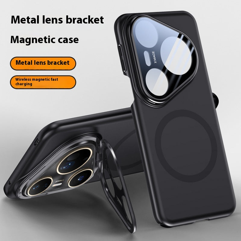 Pura80pro Lens Bracket Protection magnétique Boitier de téléphone tout compris anti-drop