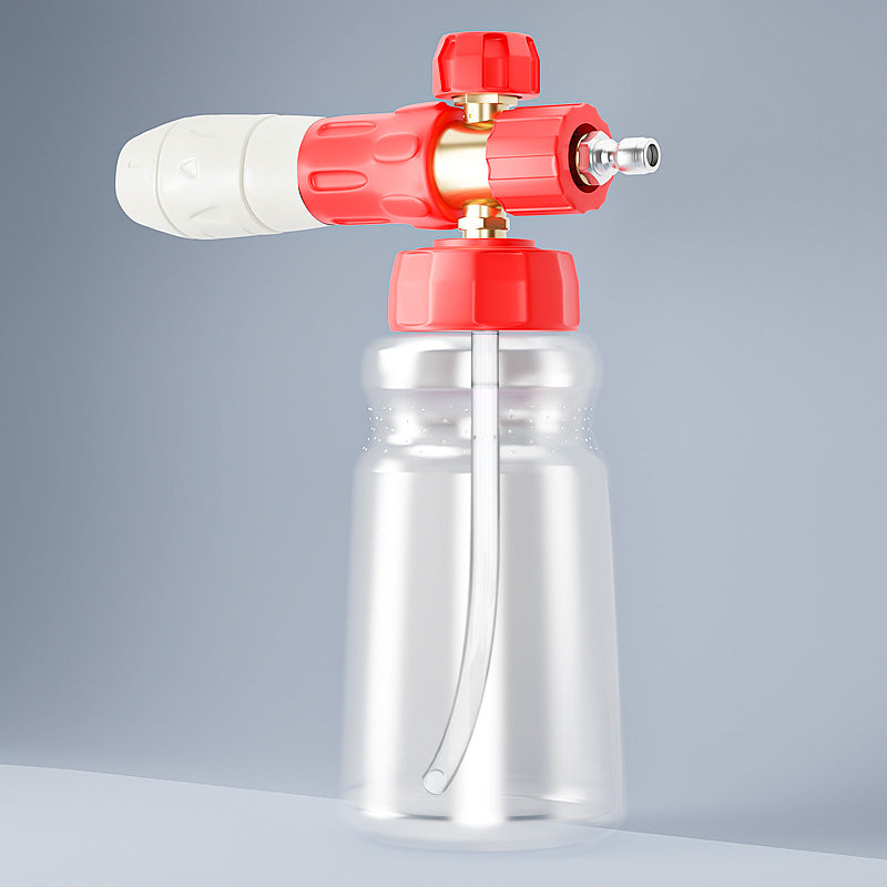 Lavage de voiture L'arrosage de bulles peut haute pression Accessoires de lavage de voiture Pistolet à eau