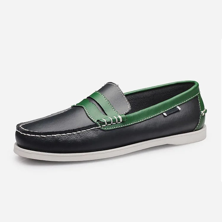 Hommes Bas-Top Fashionable Classic Chaussures Casual en cuir à la main