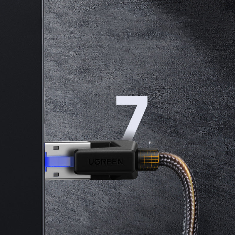Huit types de câble réseau 10 Gigabit à large bande