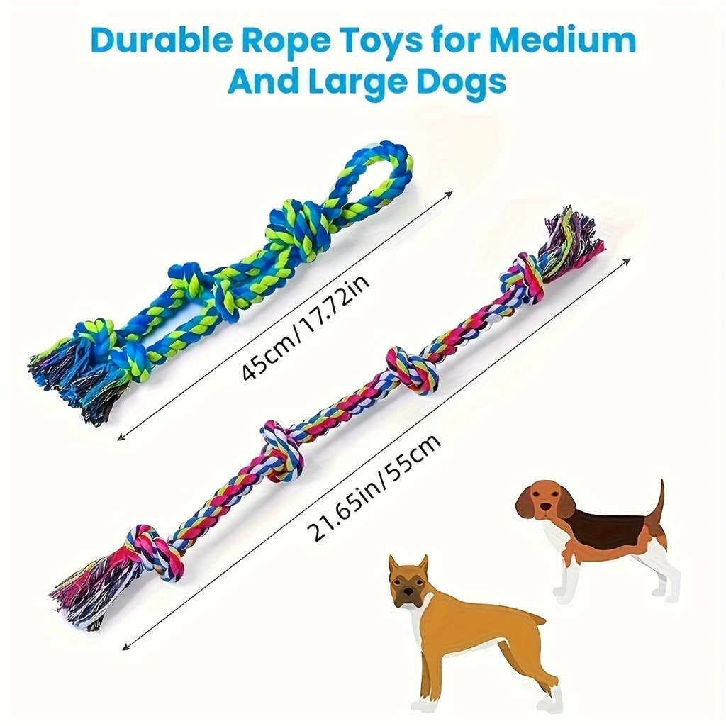 Jouets de corde de chien dur pour les brochettes agressives