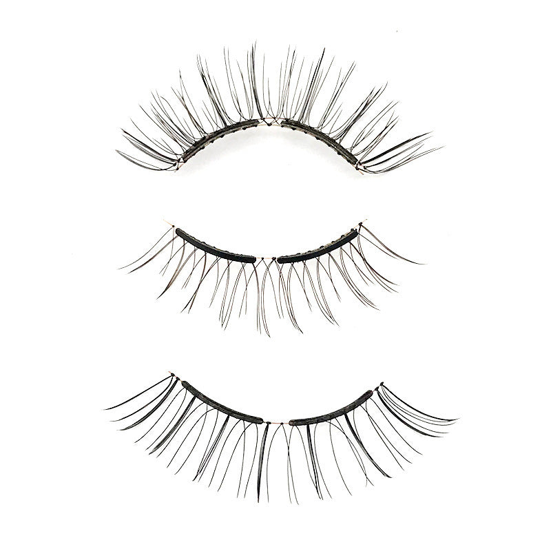 Faux cils magnétiques doux de style quantique