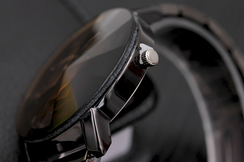 Fashion Gear Compass Tournable en acier montre hommes et femmes