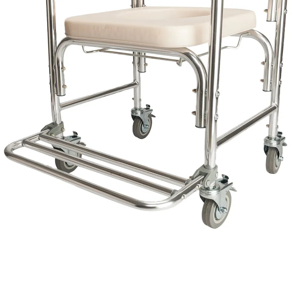 4 en 1 Aluminium multifonctionnel Personnes âgées Personnes handicapées Femmes enceintes Commode Chaise