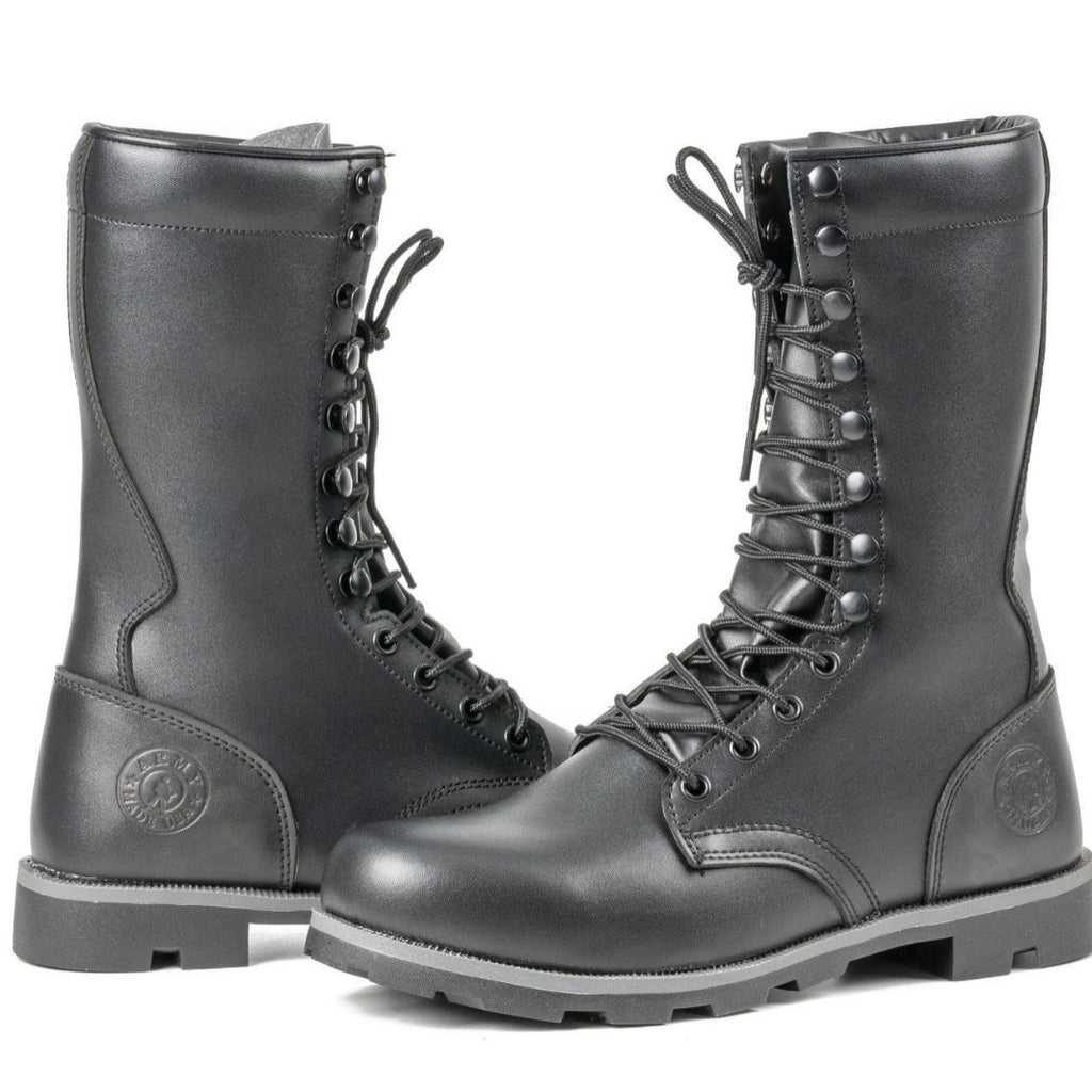 Tactical Grande Taille Noir Haut Haut-Haut Desert Bottes de combat relevées
