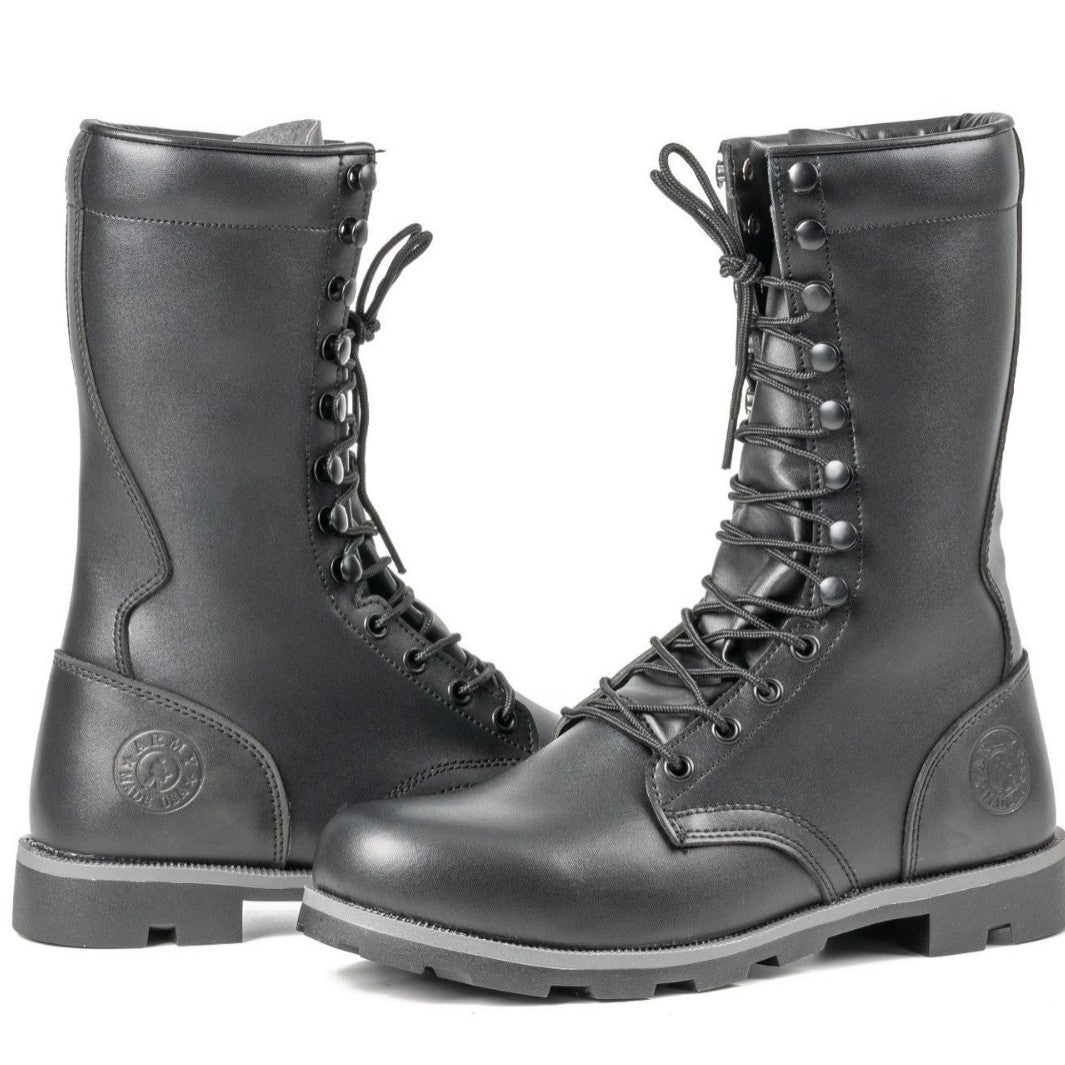 Tactical Grande Taille Noir Haut Haut-Haut Desert Bottes de combat relevées